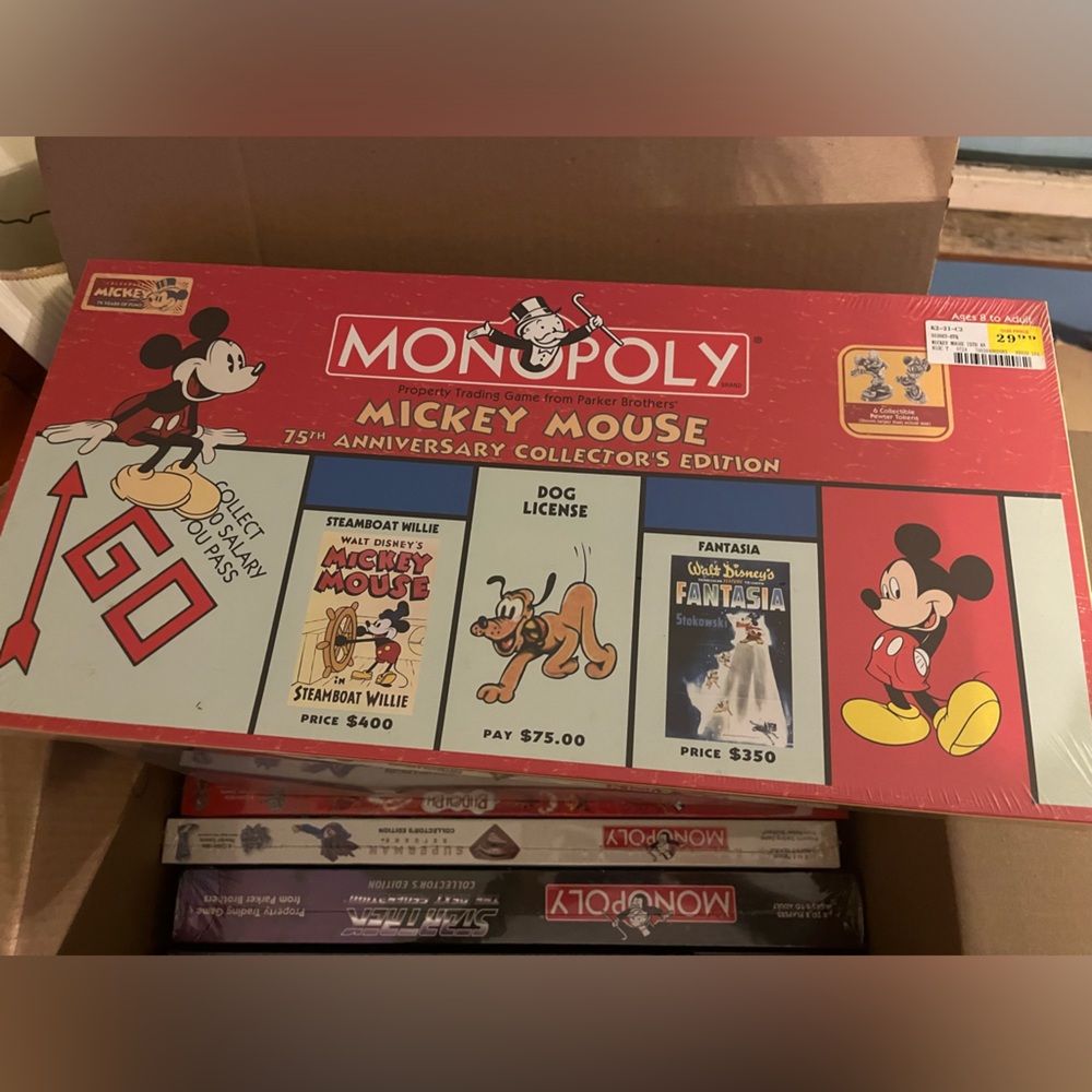 Mickey Mouse Monopoly